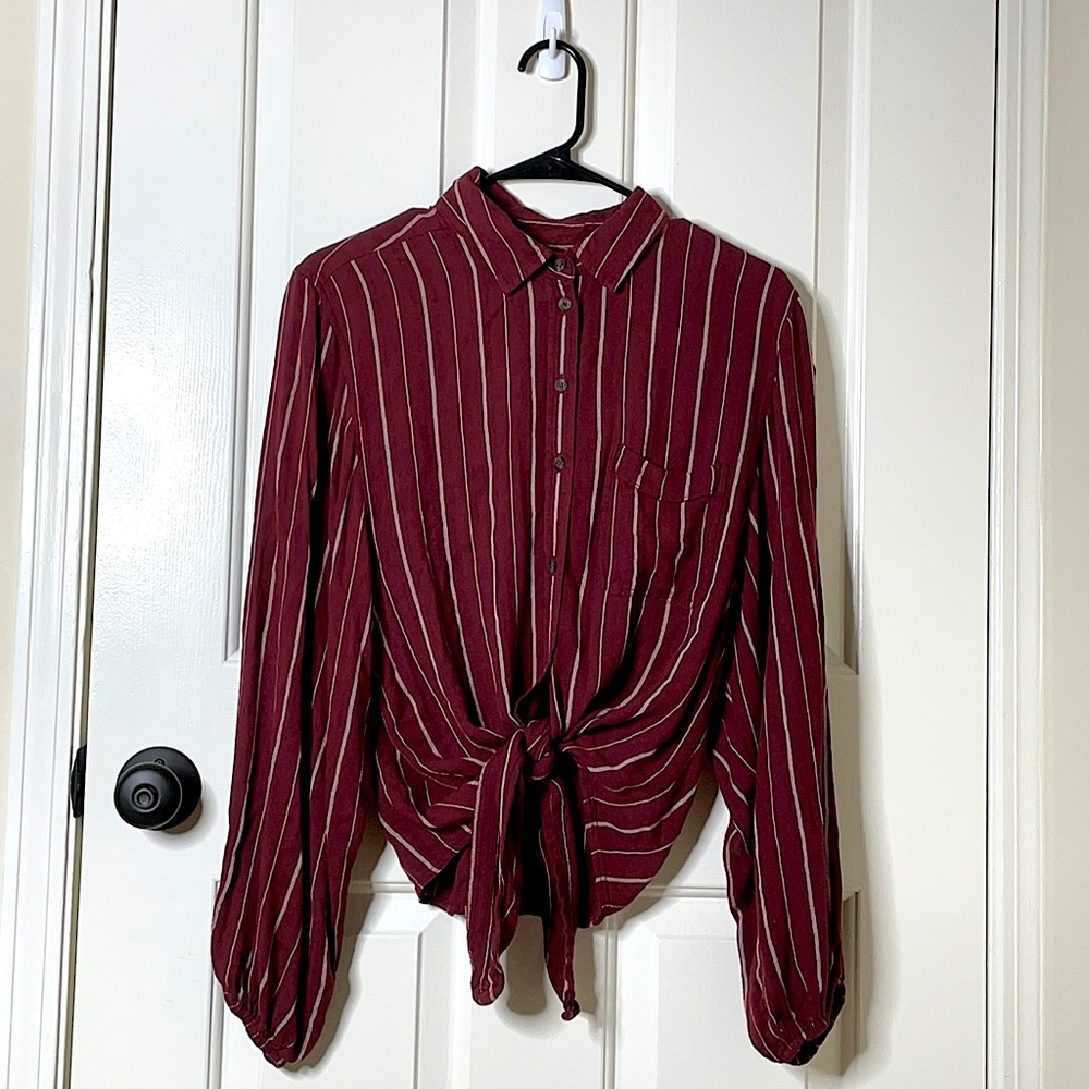 Striped Button Down
